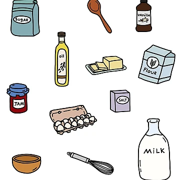 Artwork thumbnail, Baking by StickerHome