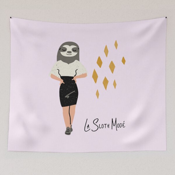 Item preview, La Sloth Mode - Fashion Design designed and sold by RosiesSticks.