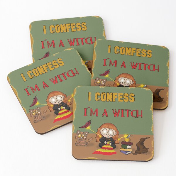 Item preview, I confess, I am a witch designed and sold by kassandra369.
