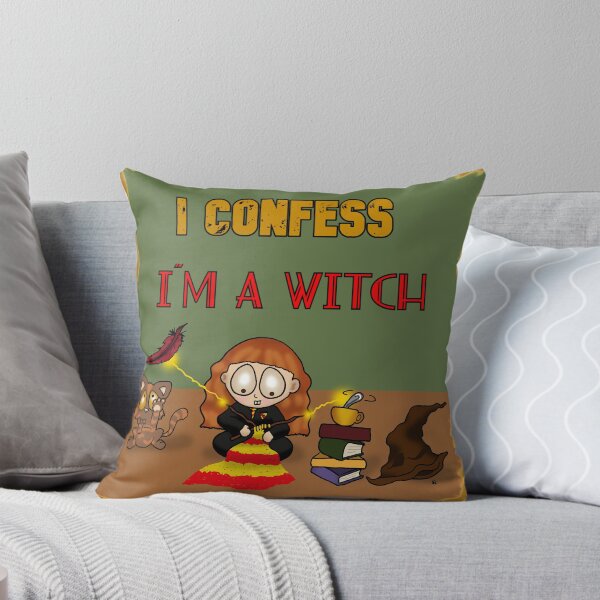 Item preview, I confess, I am a witch designed and sold by kassandra369.