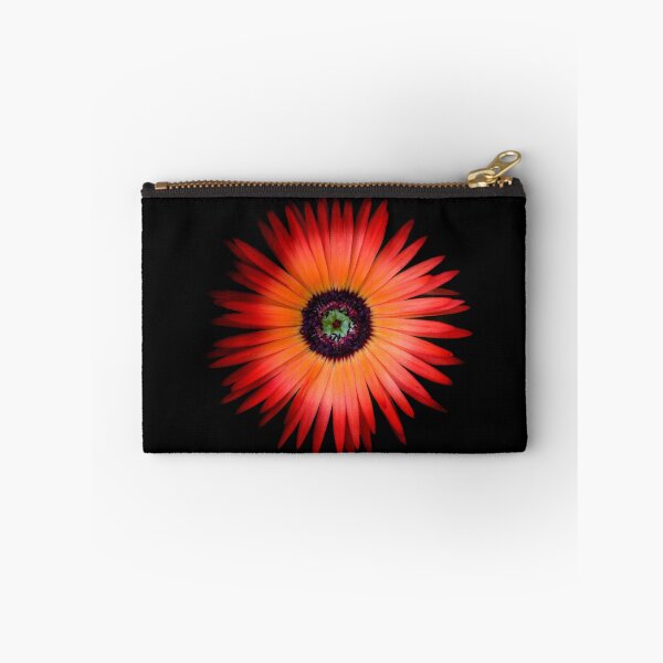 Item preview, Bright Orange Flower on Black designed and sold by KRBailey.