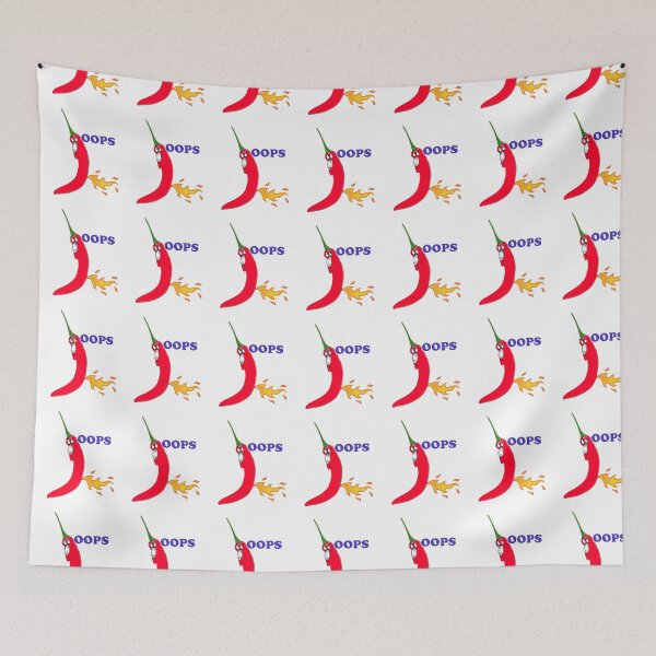 Item preview, farted hot pepper funny gift designed and sold by yakibo.