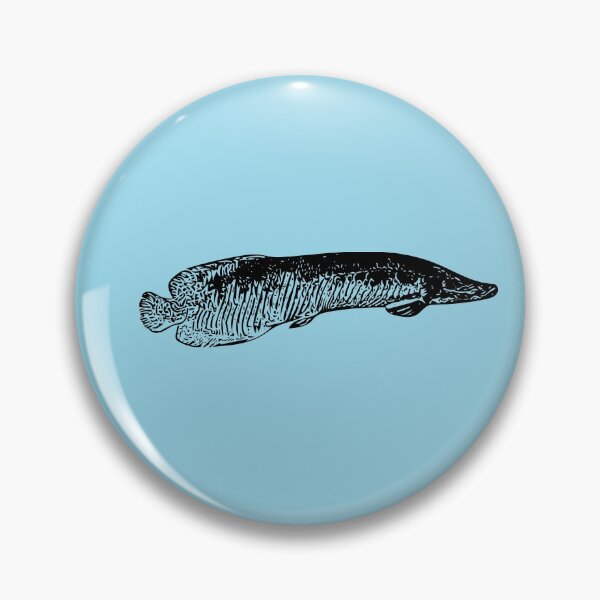 Item preview,  Arapaima Black Print designed and sold by designsasstultd.