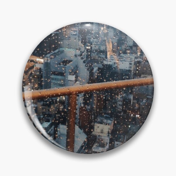 Item preview, Osaka Japan Rainy Cityscape  designed and sold by 7sages.