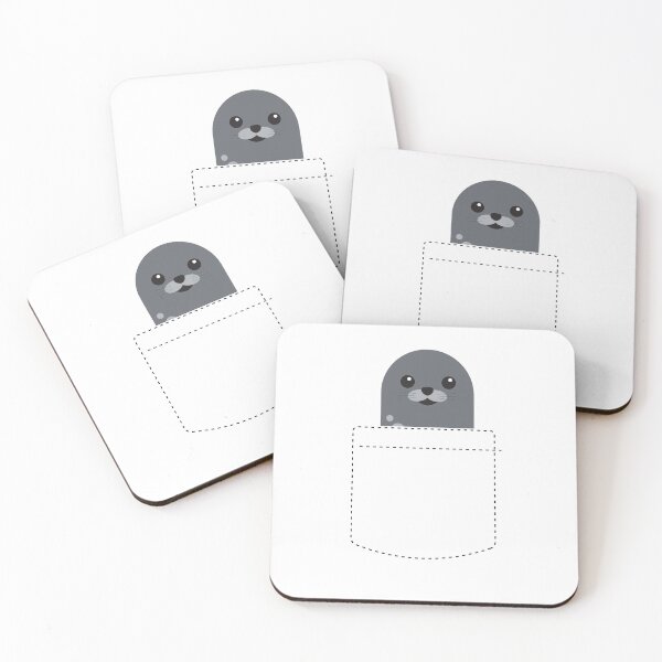 Item preview, Pockets seal chest pocket sweet designed and sold by PhrasesTheThird.