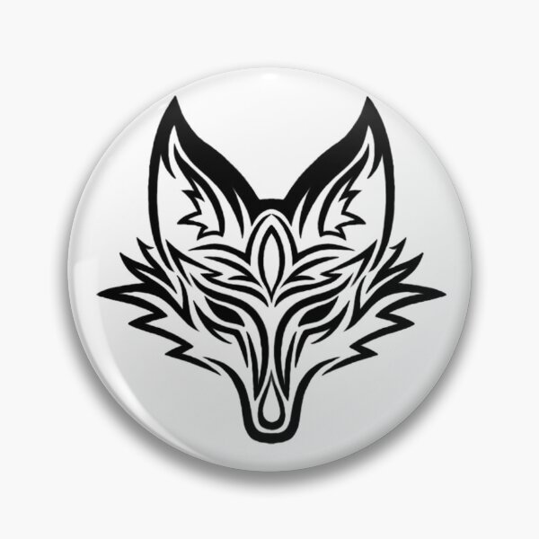 Item preview, Tribal Fox Head designed and sold by Katrina Montgomery.