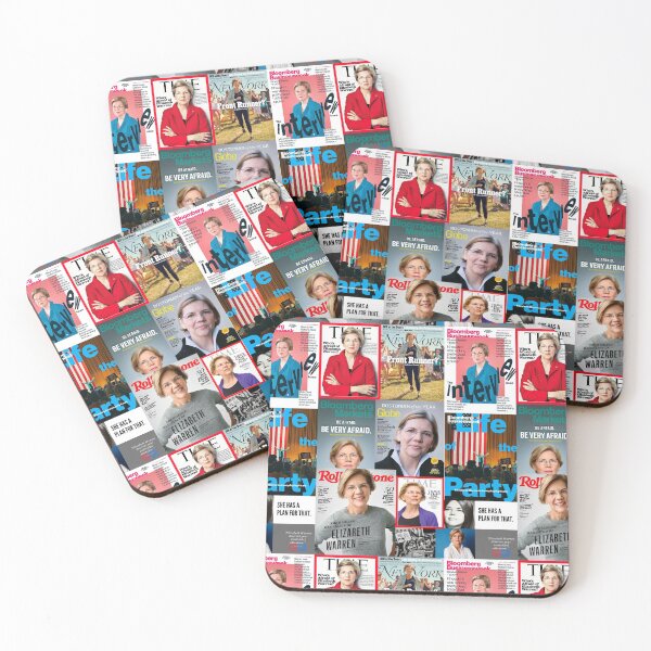 Item preview, Elizabeth Warren Magazine and Newspaper Collage designed and sold by itsmebecca.