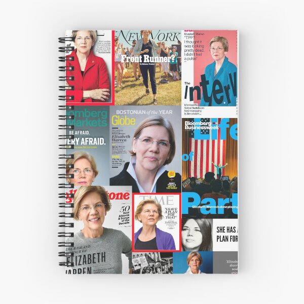 Item preview, Elizabeth Warren Magazine and Newspaper Collage designed and sold by itsmebecca.