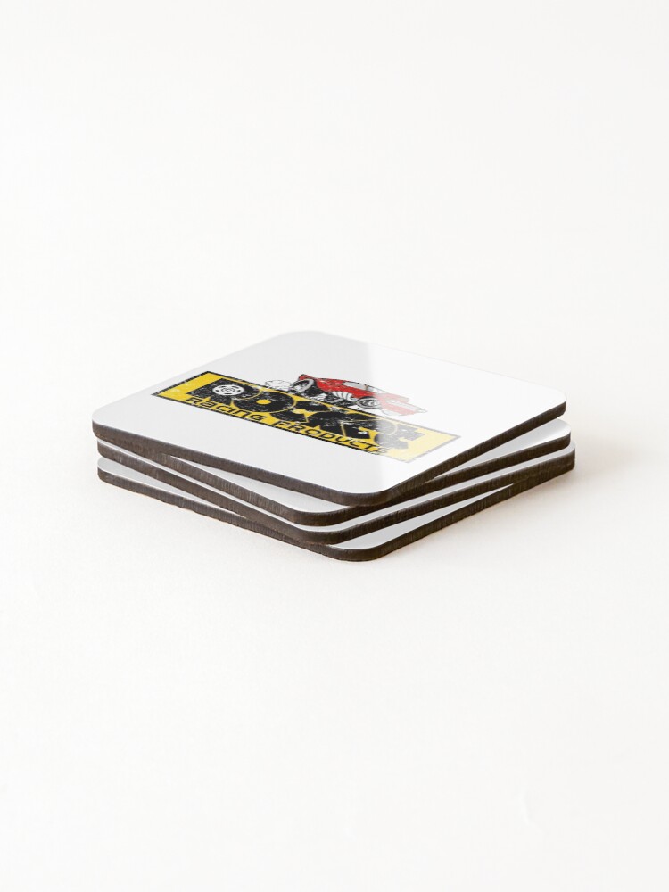 Thumbnail 4 of 5, Coasters (Set of 4), Rocket Racing designed and sold by Retrorockit.