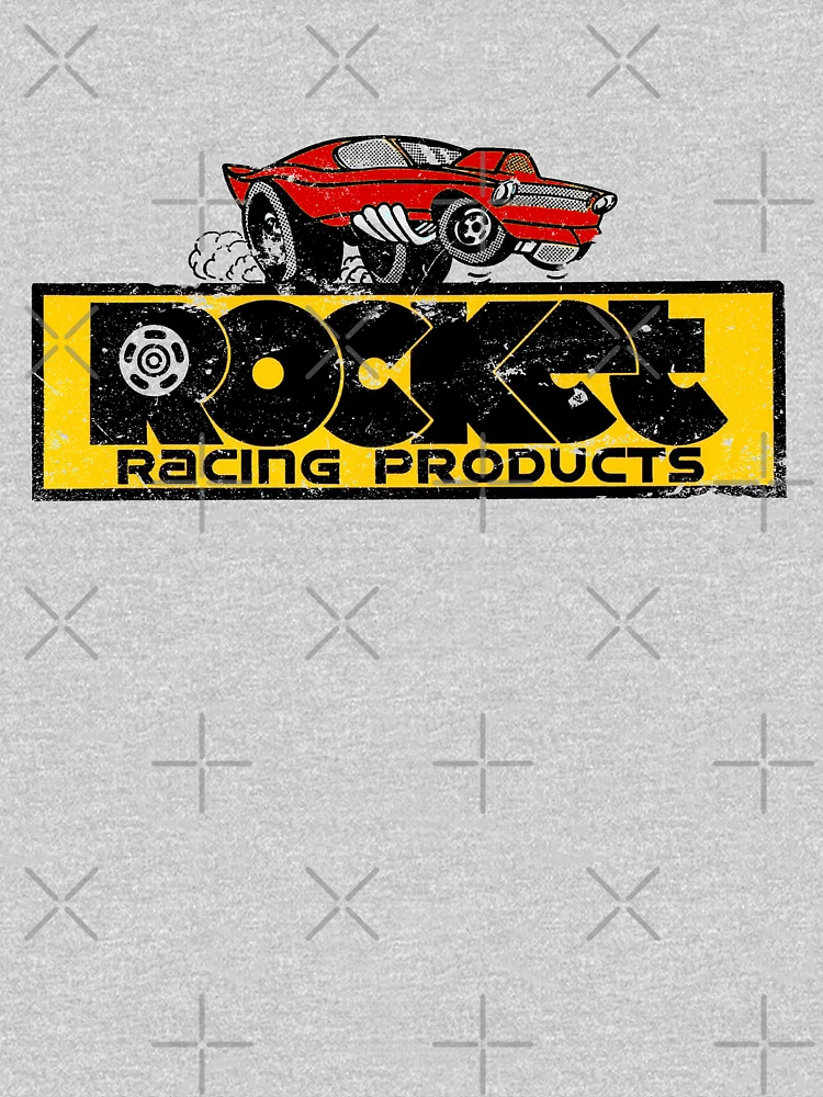 Thumbnail 4 of 4, V-Neck T-Shirt, Rocket Racing designed and sold by Retrorockit.
