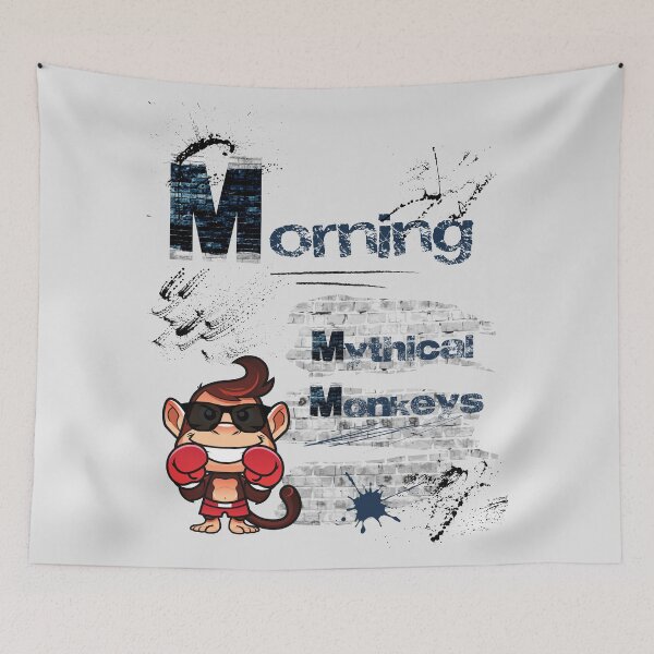Item preview, Morning Mythical Monkeys 2 designed and sold by albix81.