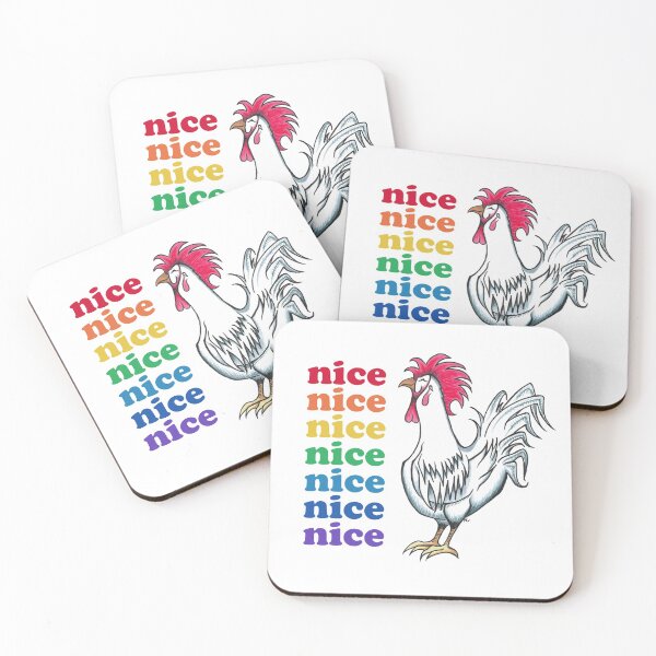 Item preview, Happy Rooster - Nice Cock Rainbow designed and sold by The White Bat.