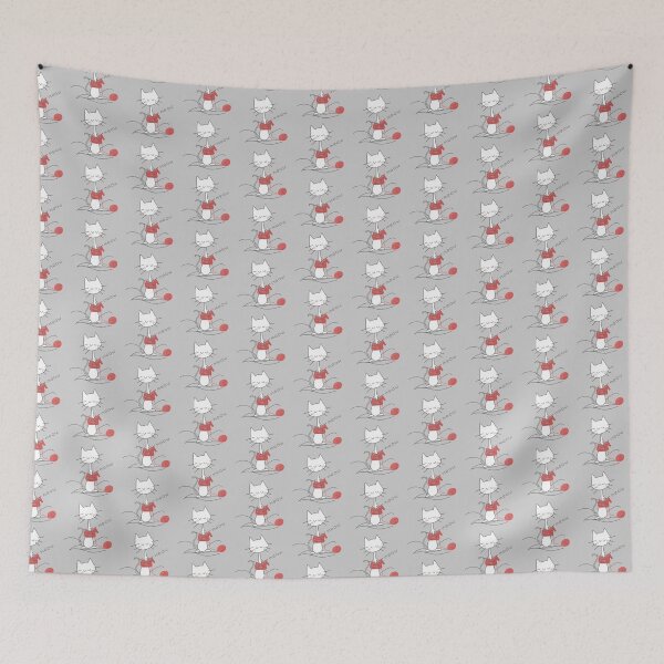 Item preview, Cat knitting designed and sold by LotusCreations.