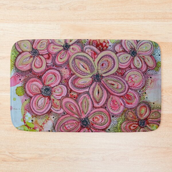 Item preview, Flores hippy designed and sold by Brenda Mordue Humphries.