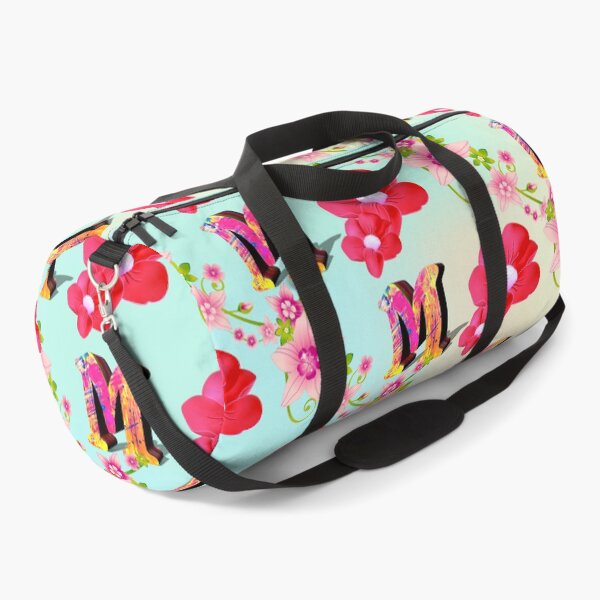 Item preview, Floral Letter M patterns designed and sold by MoSaid.