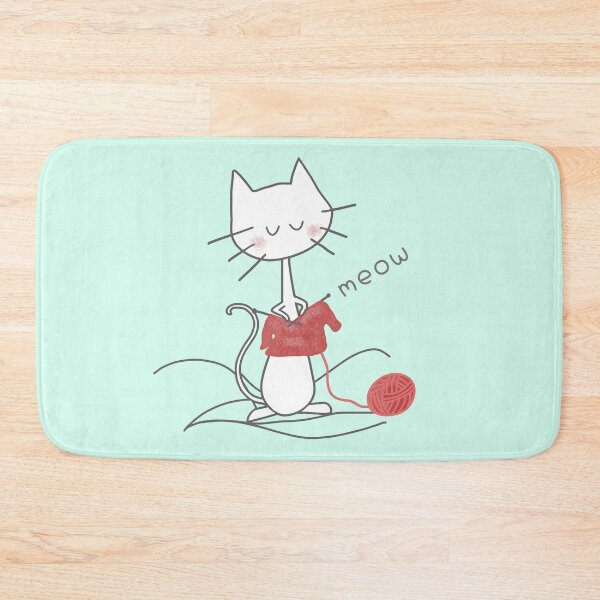 Item preview,  Cat knitting designed and sold by LotusCreations.