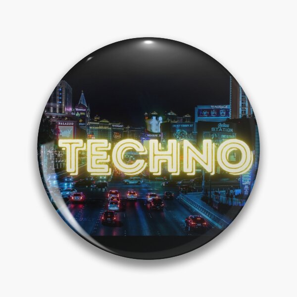 Item preview, Techno neon designed and sold by HugsAndSnacks.