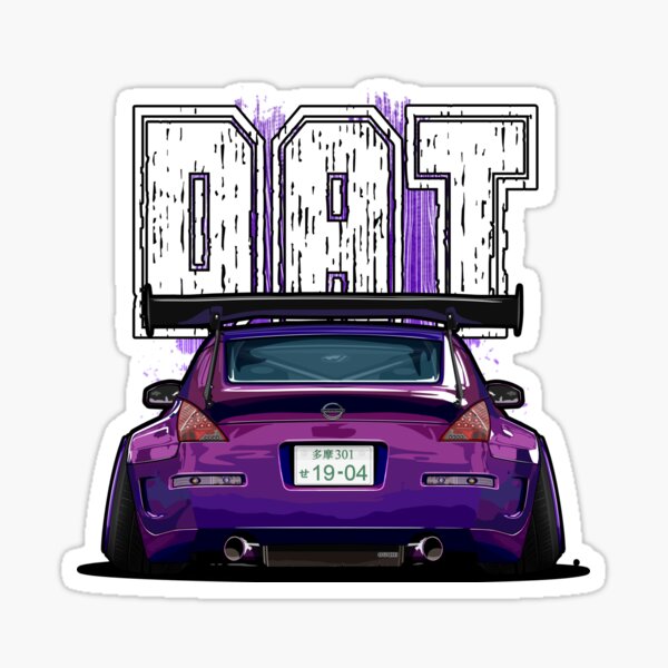 Nismo Fairlady 350Z Z33 Midnight Purple ( Dat Ass ) Sticker