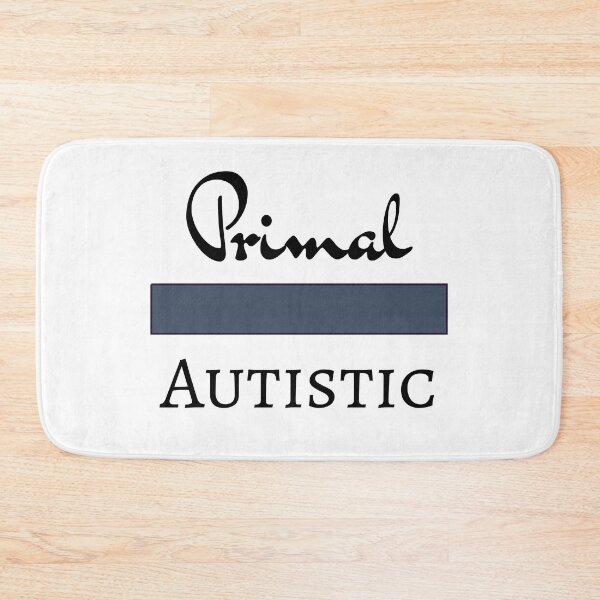 Item preview, Primal Autistic (Blue Bar, Light) designed and sold by GladBlackLamb.