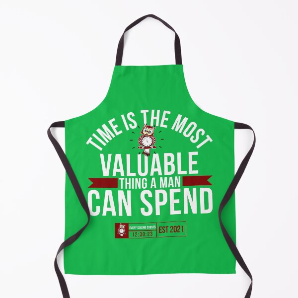 Item preview, Time Is The Most Valuable Thing A Man Can Spend/green designed and sold by tw2us.