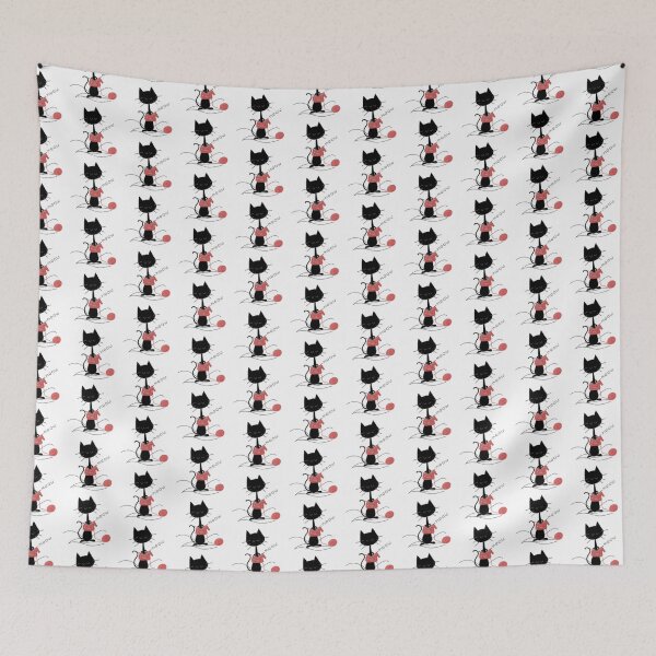 Item preview, Cat knitting designed and sold by LotusCreations.