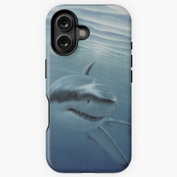 Item preview, White shark designed and sold by Angel Ortiz.