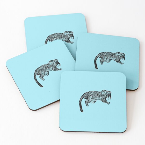 Item preview, Emperor Tamarin Black Print  designed and sold by designsasstultd.