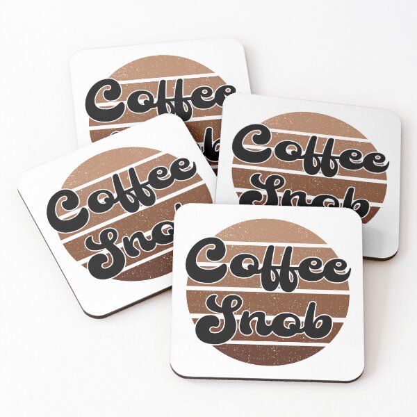 Item preview, Retro Sunset Coffee Snob designed and sold by TheButtonCrew.