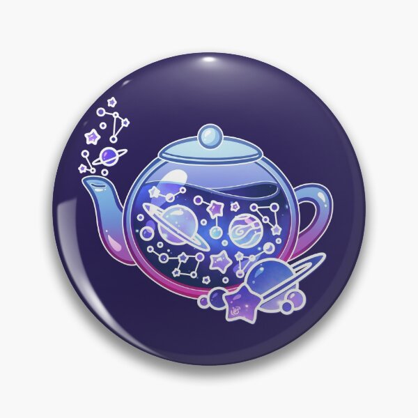 Item preview, Galaxy Teapot designed and sold by heysoleilart.