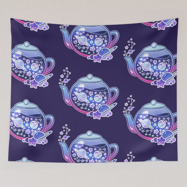 Item preview, Galaxy Teapot designed and sold by heysoleilart.