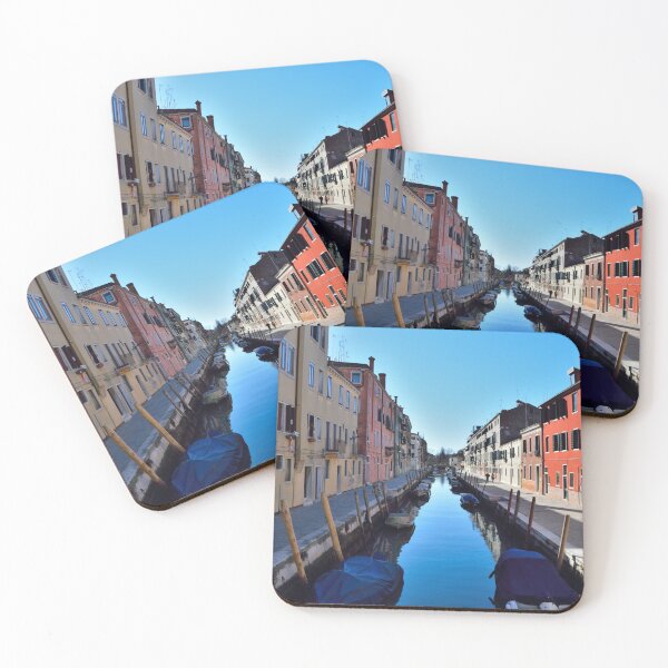 Item preview, Venice water canal in sunset designed and sold by Anyarnia.