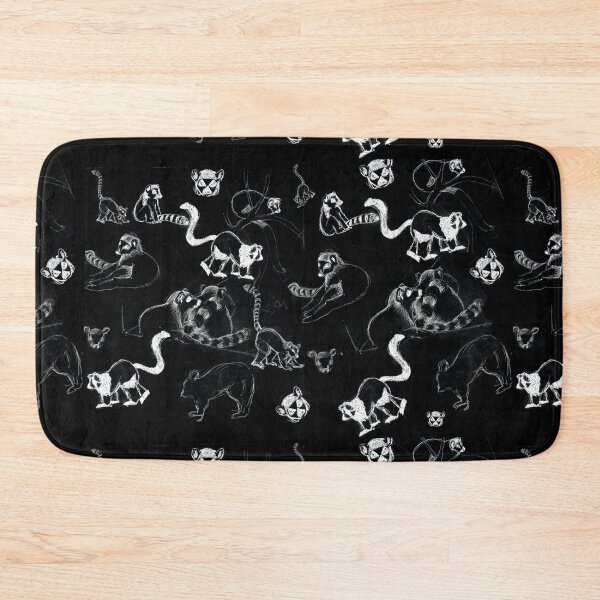 Item preview, Group of lemurs sketch designed and sold by Caroline Bochud.