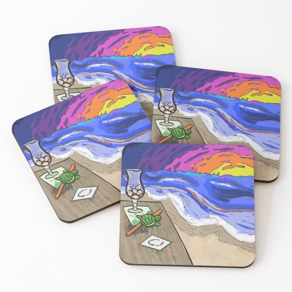 Item preview, Beach scene designed and sold by CrossDrops.