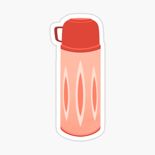 Plaid Thermos Sticker Pack Sticker for Sale by Goalcoach