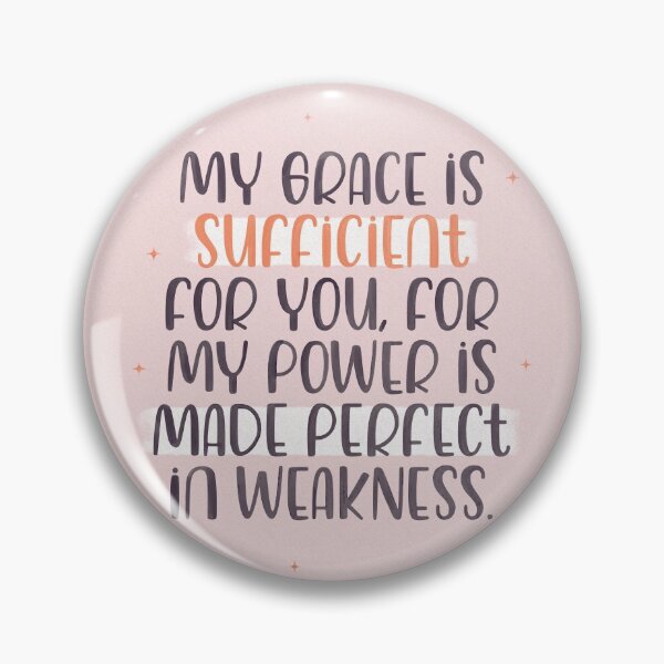 Item preview, My grace is sufficient designed and sold by Daiana Benitez.