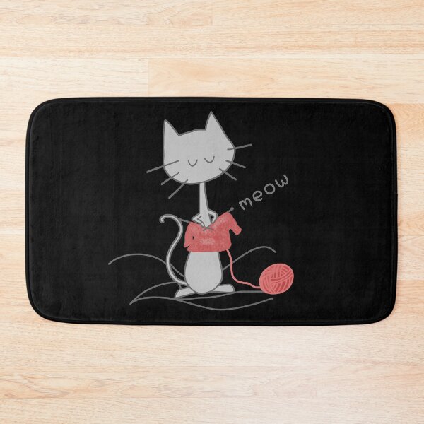 Item preview, Cat knitting designed and sold by LotusCreations.