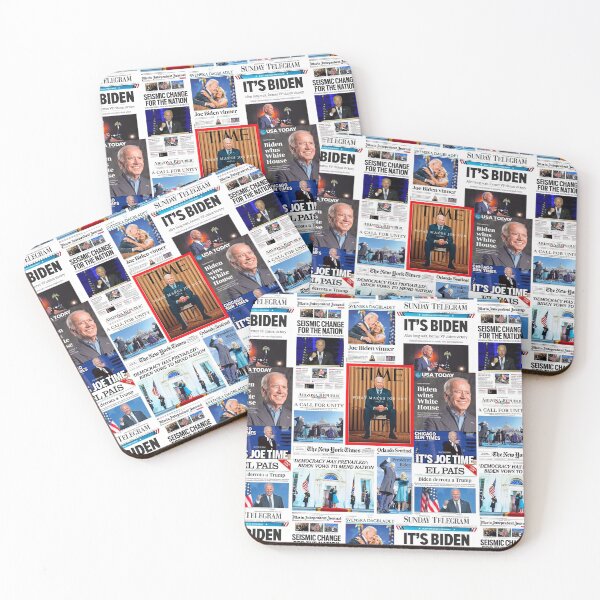 Item preview, President Joe Biden Magazine and Newspaper Collage designed and sold by itsmebecca.