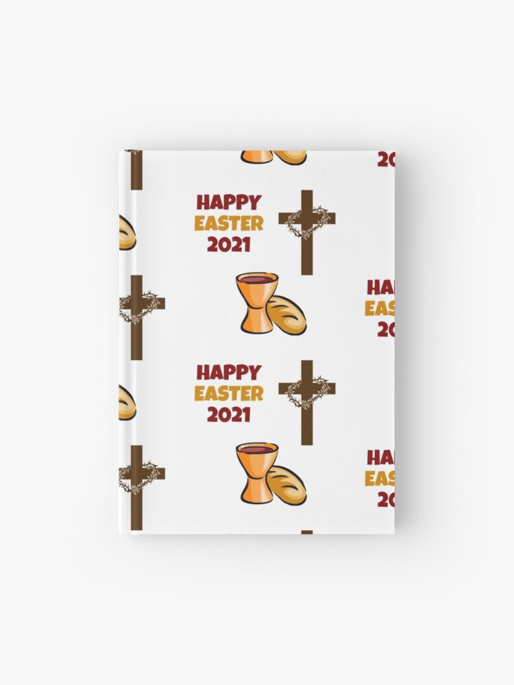 Frohe Ostern 2021 Christliche Ausgabe Notizbuch Von Moliving Redbubble