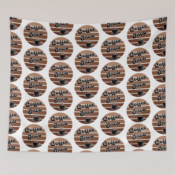Item preview, Coffee Snob designed and sold by TheButtonCrew.