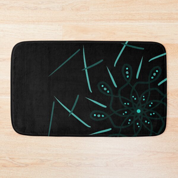 Item preview, Blue Light Show Mandala designed and sold by patternedprints.