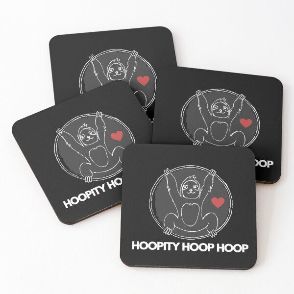Item preview, Hula Hoopity Hoop Hoop Sloth designed and sold by LeonardoBotha.