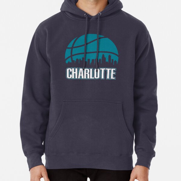 Retro Charlotte Basketball Hornets 980 Area Code Pullover Hoodie for Sale  by pixeljamz