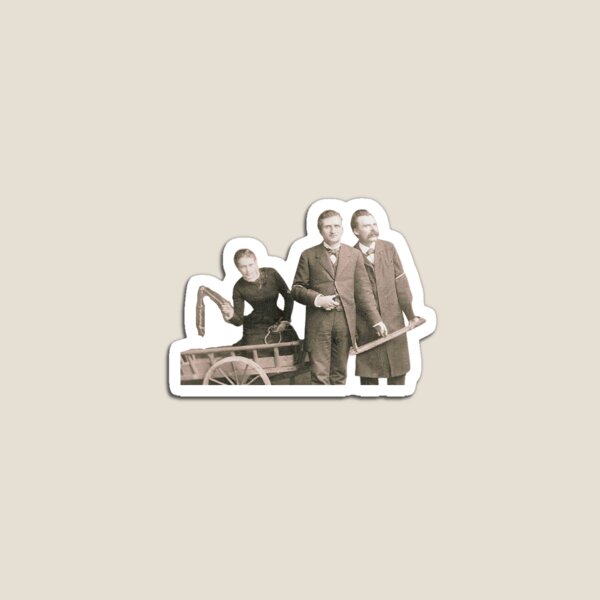 Aperçu de l'œuvre Nietzsche, Lou Salomé et Paul Rée créée et vendue par Bradley Gearhart.