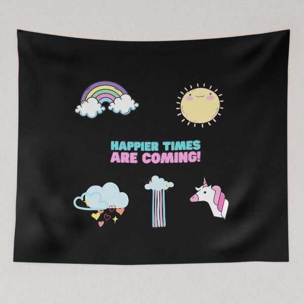 Item preview, Happier Times Are Coming Sticker Pack designed and sold by Flow-Store.
