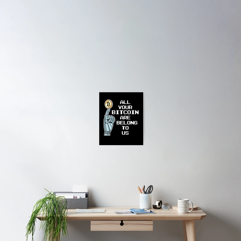 Funny Nerdy Bitcoin Cryptocurrency meme