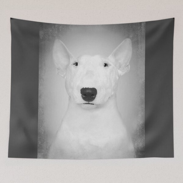 Item preview, Bull Terrier dog - BW Vintage - D64 designed and sold by DecoVintage.