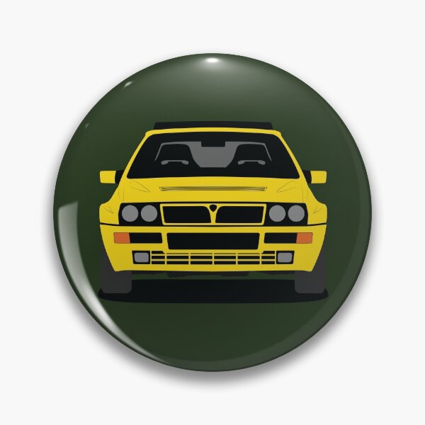 Item preview, Yellow Delta HF Integrale Evoluzione Front View designed and sold by HartCar.