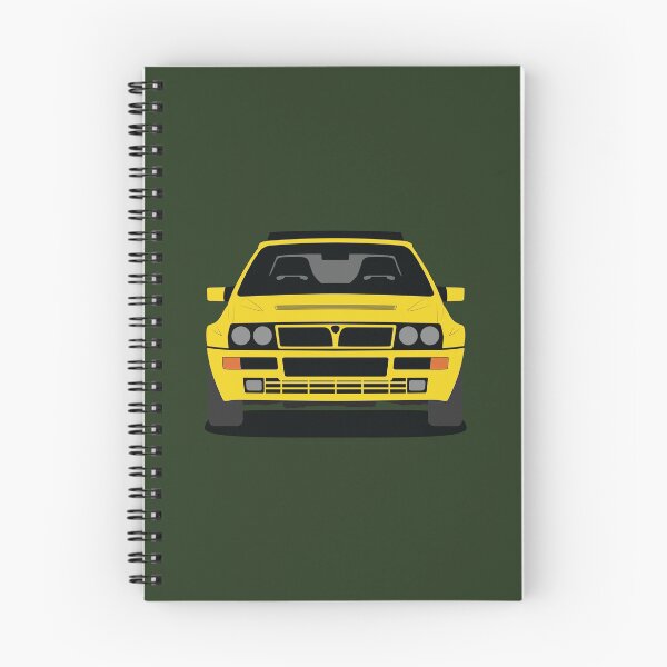 Item preview, Yellow Delta HF Integrale Evoluzione Front View designed and sold by HartCar.