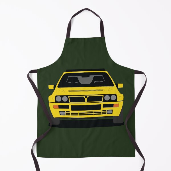 Item preview, Yellow Delta HF Integrale Evoluzione Front View designed and sold by HartCar.