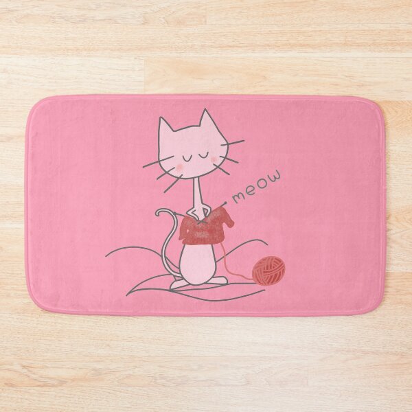 Item preview,  Cat knitting designed and sold by LotusCreations.